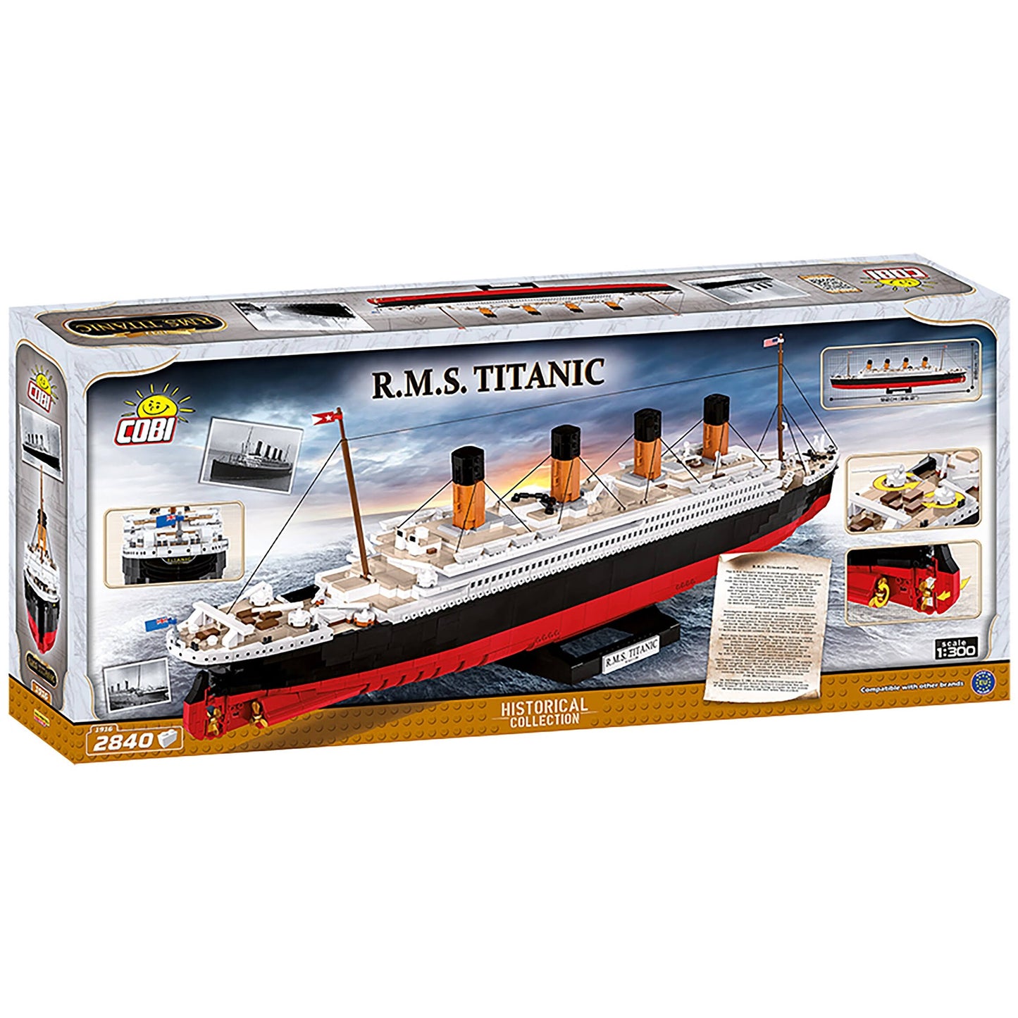 Cobi - Historical Collecition R.M.S Titanic 1:300 (2840 Pcs) NGP0_I1EBH87