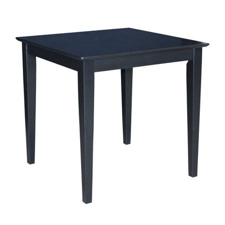 Charlton Home Frost Square Dining Table - Finish: Black / Cherry, Size: 30x22 NXC8_C3MYV68