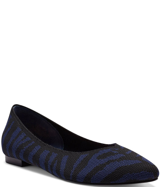 CC Corso Como Julia Flat - Womens - Navy/Black Animal Print - Size 5 XJX5_H2OKX79