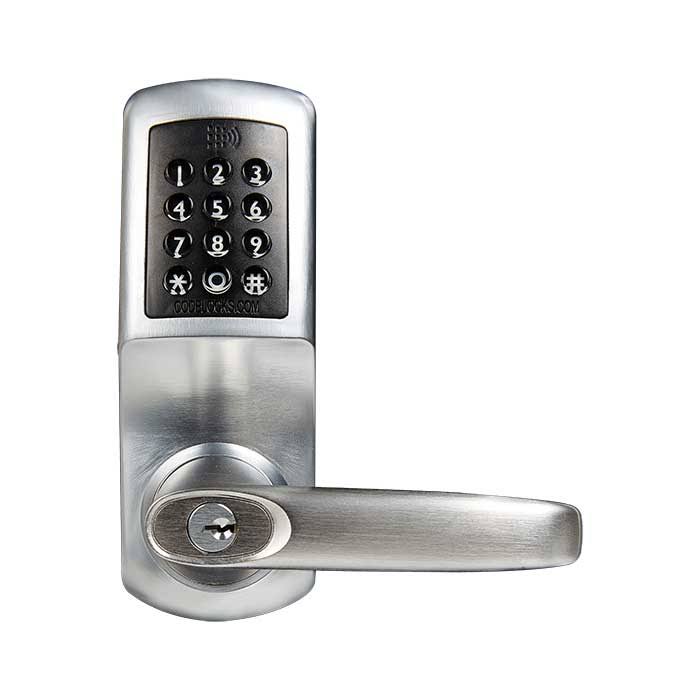 Codelocks Cl5510-Ic-Bs Keyless Lock,brushed Steel,grade 2 AOM3_R8AFR12