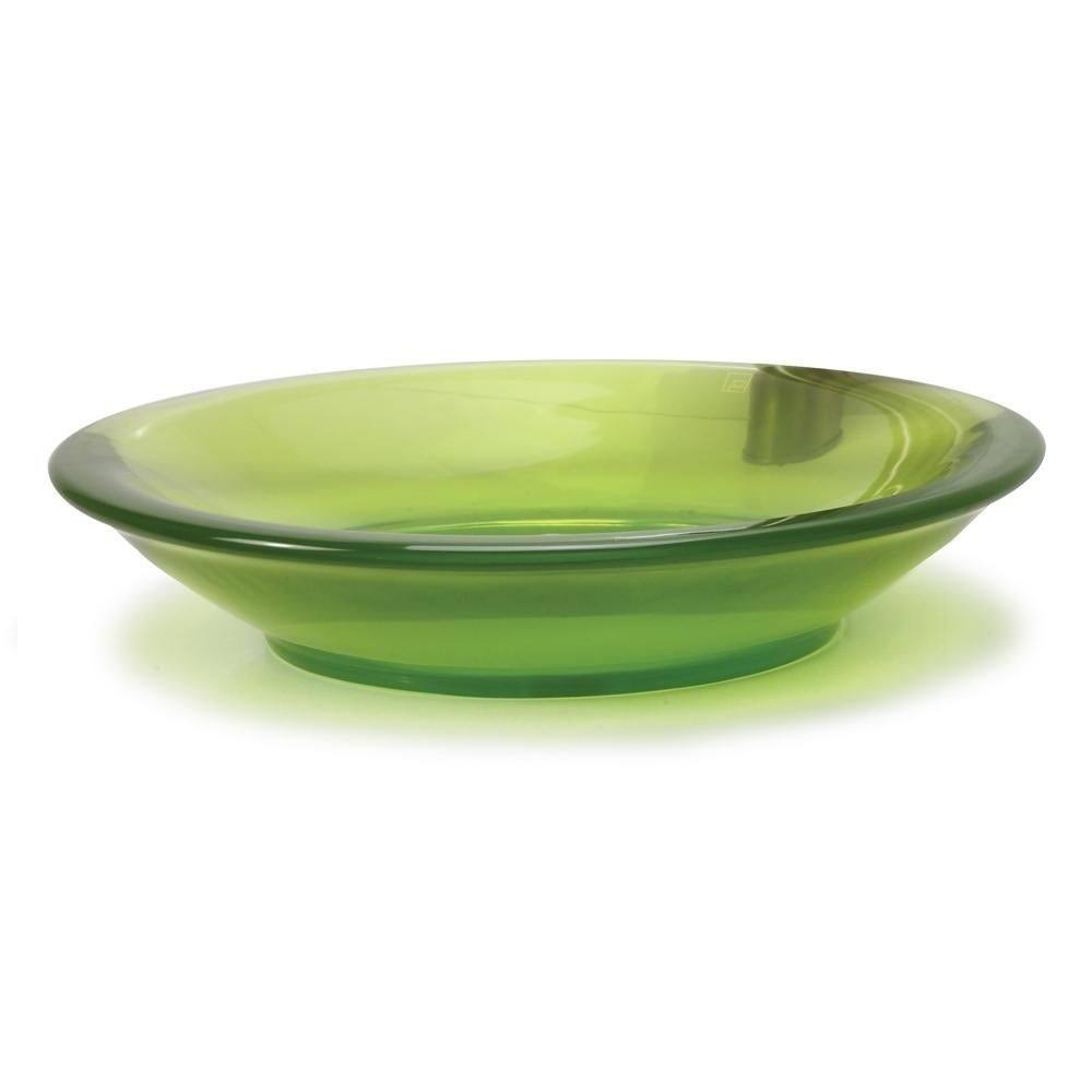 Decolav 2804-ABS Incandescence Round Above Resin Vessel Sink, Absinthe OXK3_C6OAV23