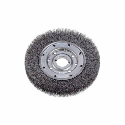 CGW 60195 Premium Wide Face Wheel Brush, 7 in Dia, 5/8 in, 0.014 in JXA0_M8DGY86