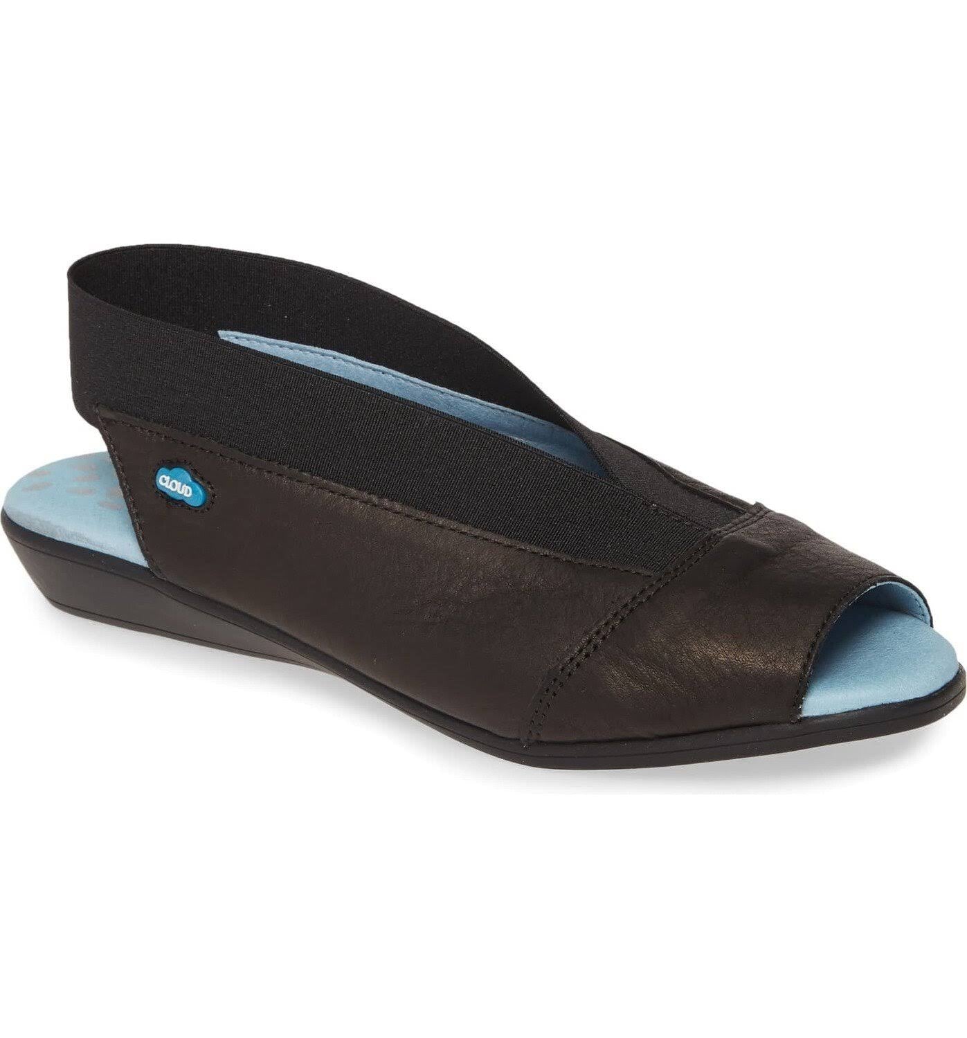 Cloud Cleone Slingback Sandal, Size 5US / 35eu - Black at Nordstrom Rack KRU2_H2LIV30