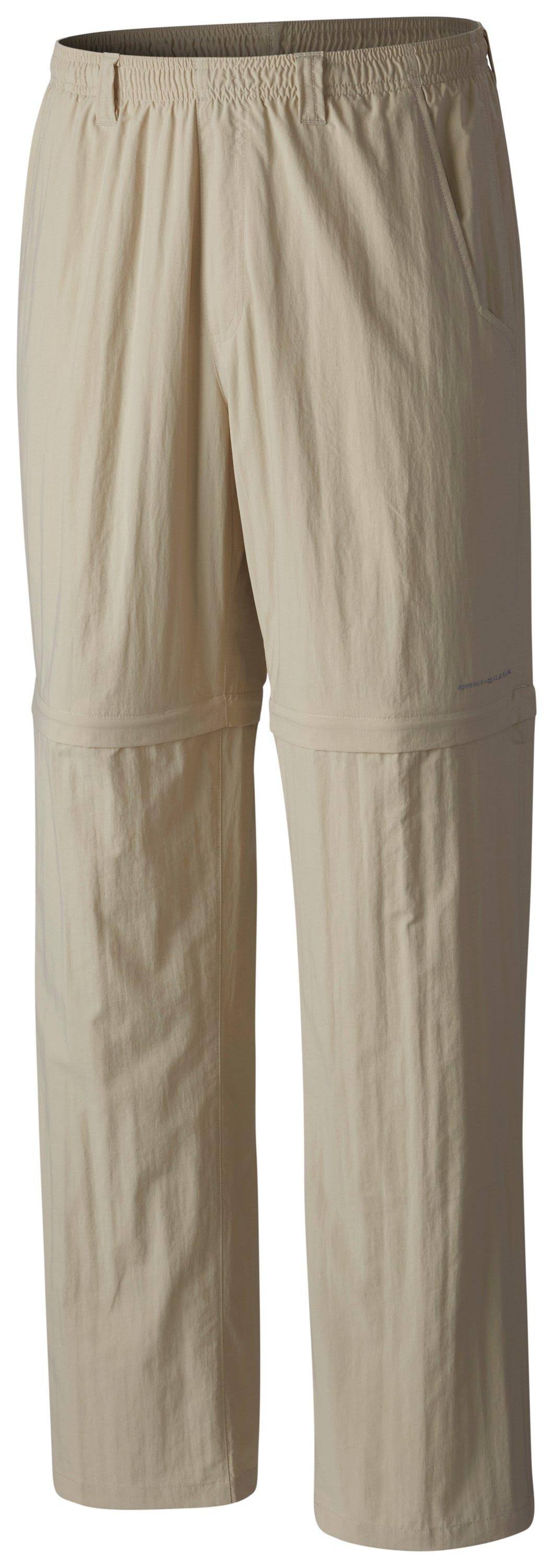 Columbia Backcast Convertible Pants Mens (Fossil) ZCE2_T3HXE94