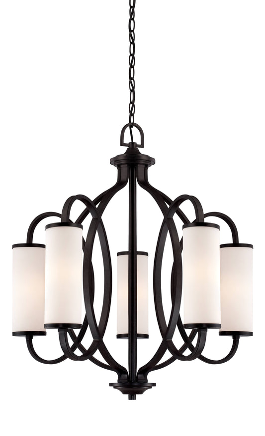 Designers Fountain 84485-ART Bellemeade 5-Light Chandelier - Artisan VDP3_P8FHT65