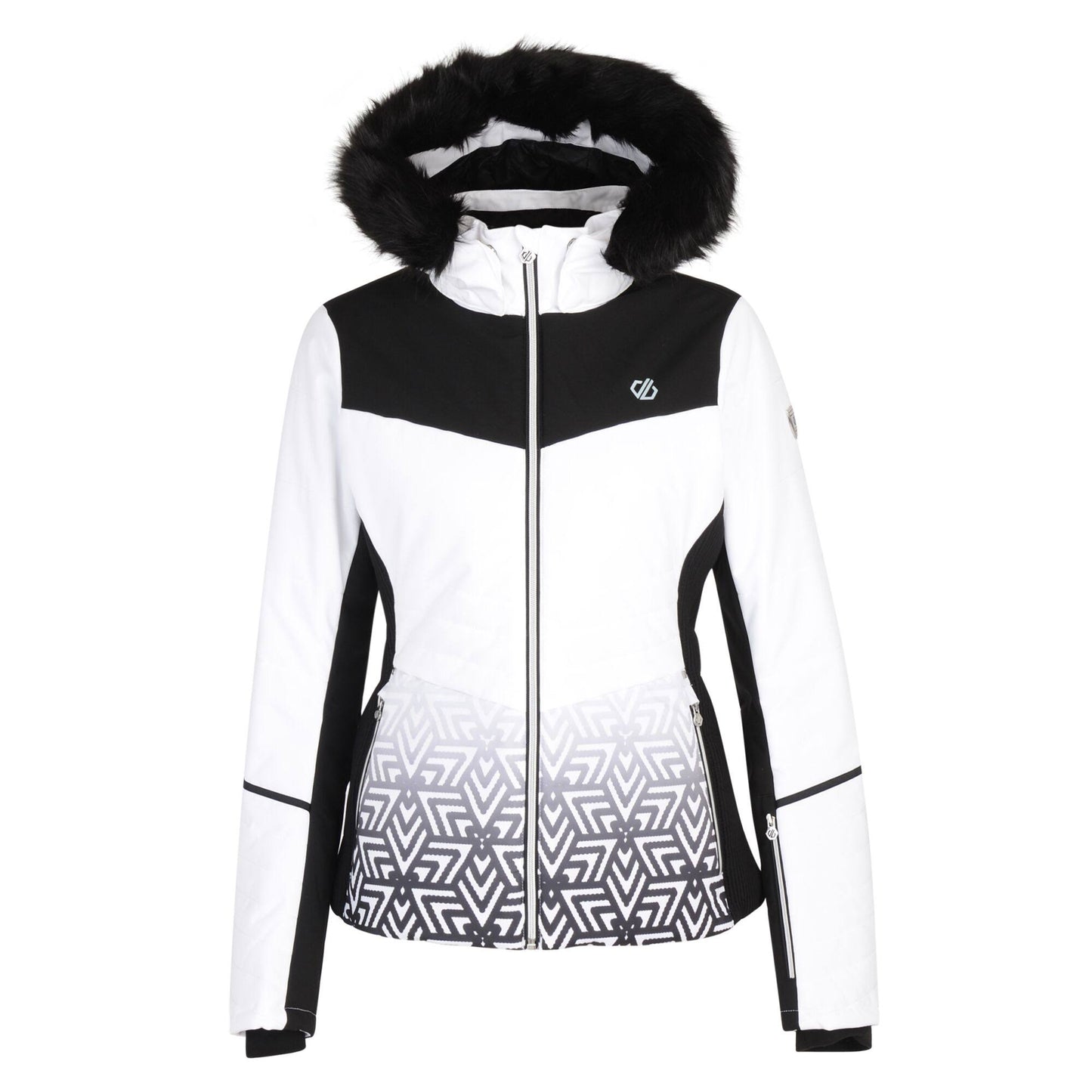 Dare2b Iceglaze Jacket Womens White QVQ8_A0SGK27