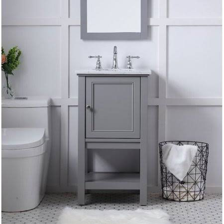 Charlton Home Davina 19&& Single Bathroom Vanity Set JOJ3_J9WAY73