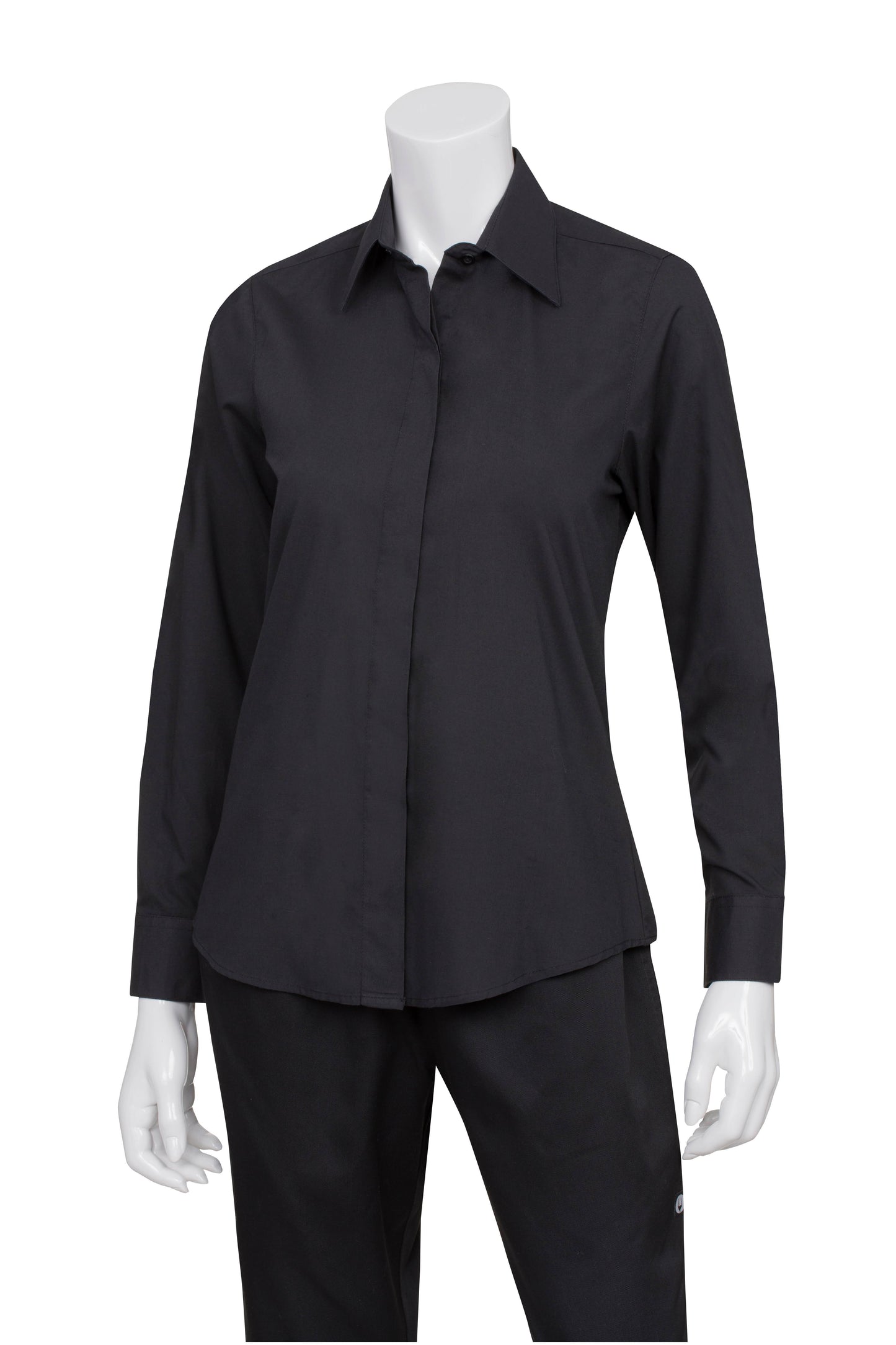 Chef Works Womens Basic Dress Shirt PNH6_J0OMY30