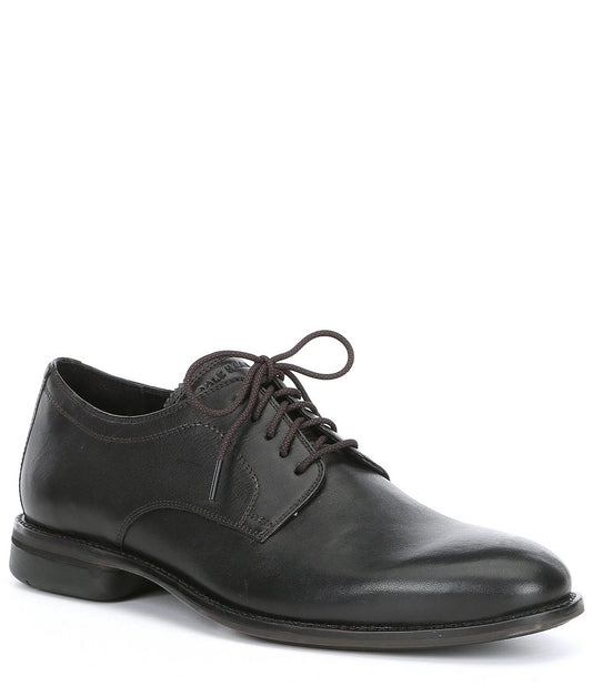 Cole Haan Holland Grand Plain Toe Oxford (Black) Mens Shoes DYQ1_Q6MWF22