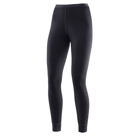 Devold DUO Active Woman Long Johns Black, Women Merino Bottoms (Size XS - Color Black) BKN6_Y5URC42