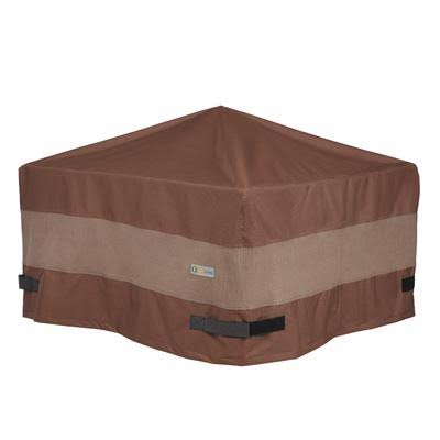 Classic Accessories Ultimate Square Fire Pit COVER, Cover Type Firepit, Primary Color Beige, Primary Material Polyester, Model#U OPY6_X0IAK31