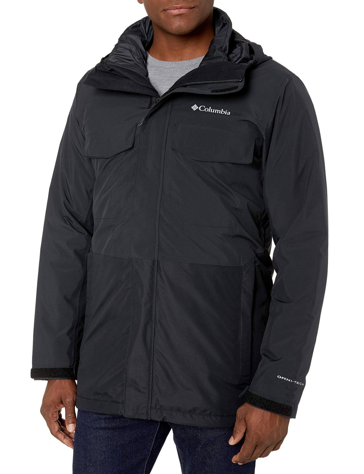 Columbia Cushman Crest interchange Jacket Mens Black / 2X-Large BWH1_R6VOE29