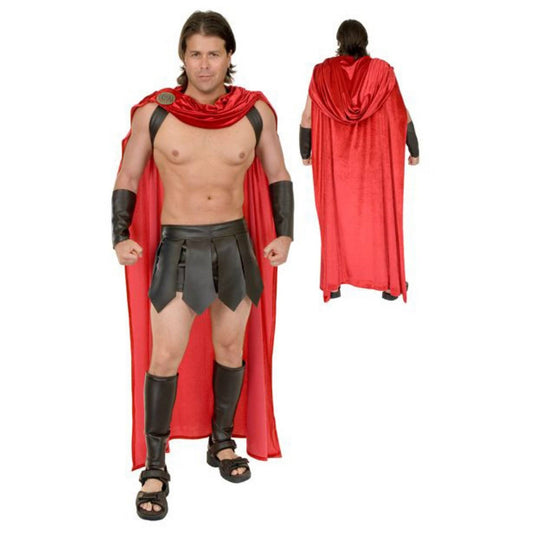 Charades Costumes Adult Spartan Warrior Mens Costume, Black/Red, M ZPB7_W1ZSY72