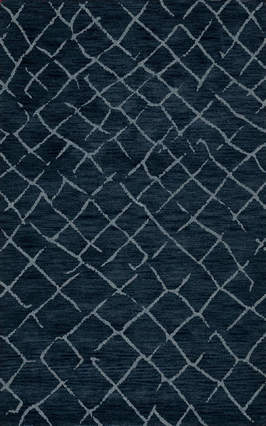 Dalyn Bella BL15 Navy Area Rug 2&6x22 x 8& Runner BBQ2_B5MIA42