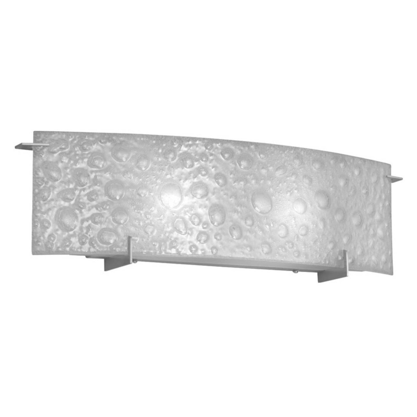 Dainolite 2 Light Vanity Fixture, Frosted Bubble Glass - V35-2w-sc IQQ6_P9XQN46