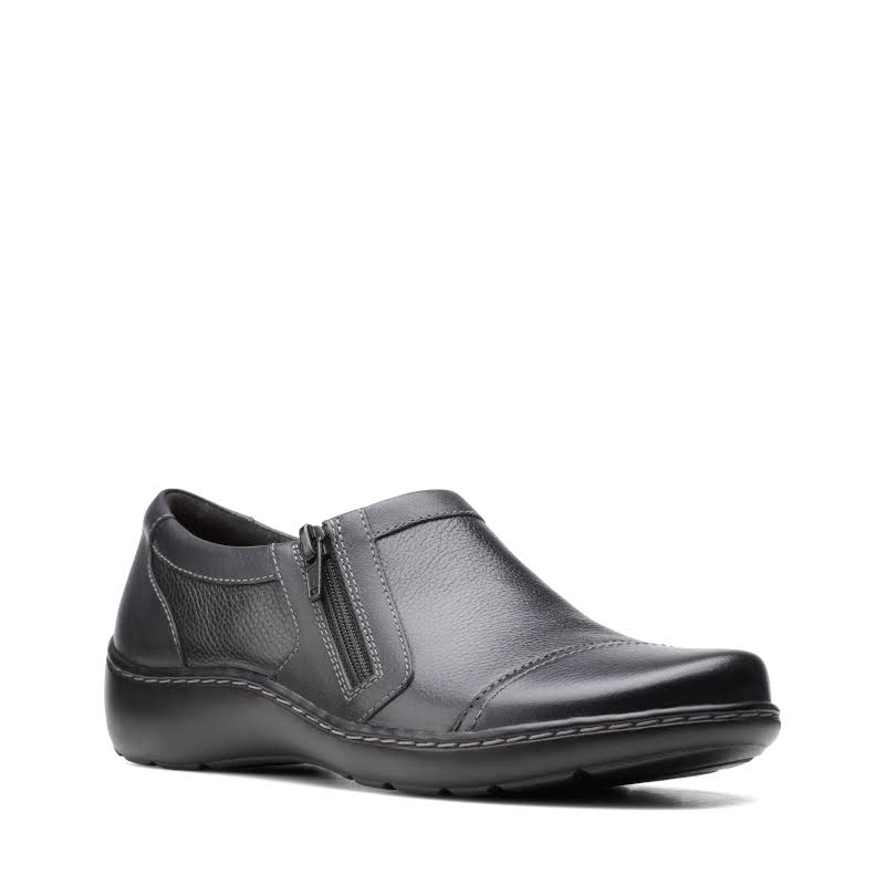 Clarks Cora Giny 9 Womens Black MBK1_A7CMQ39