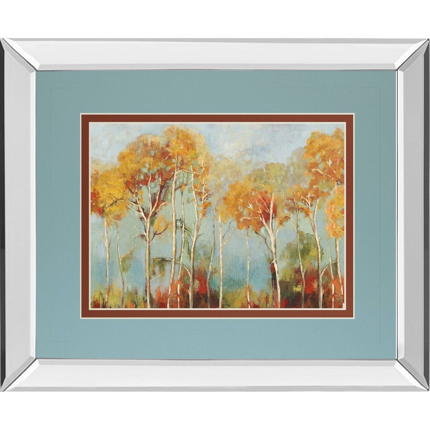 Classy Art DM5684MF 34 x 40 in. Up Front by Alison Pearce Mirror Framed Print Wall Art UWG3_C9KAI52