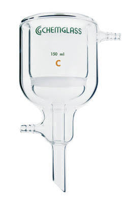 Chemglass - CG-1403-03 - Filter Funnel, Buchner, Jacketed, 30ml, Medium Porosity UOV6_K3KVE53