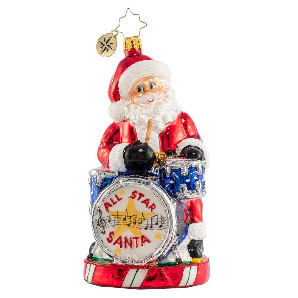 Christopher Radko One Merry Man Band Ornament FPO8_F9BRN45