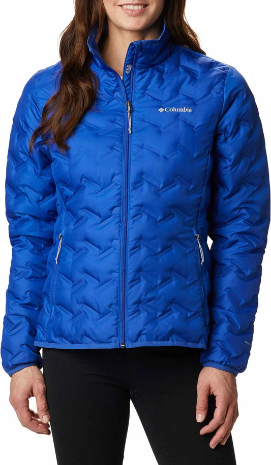 Columbia Delta Ridge Down Jacket - Womens Lapis Blue, XL PXO9_A7ZQX45