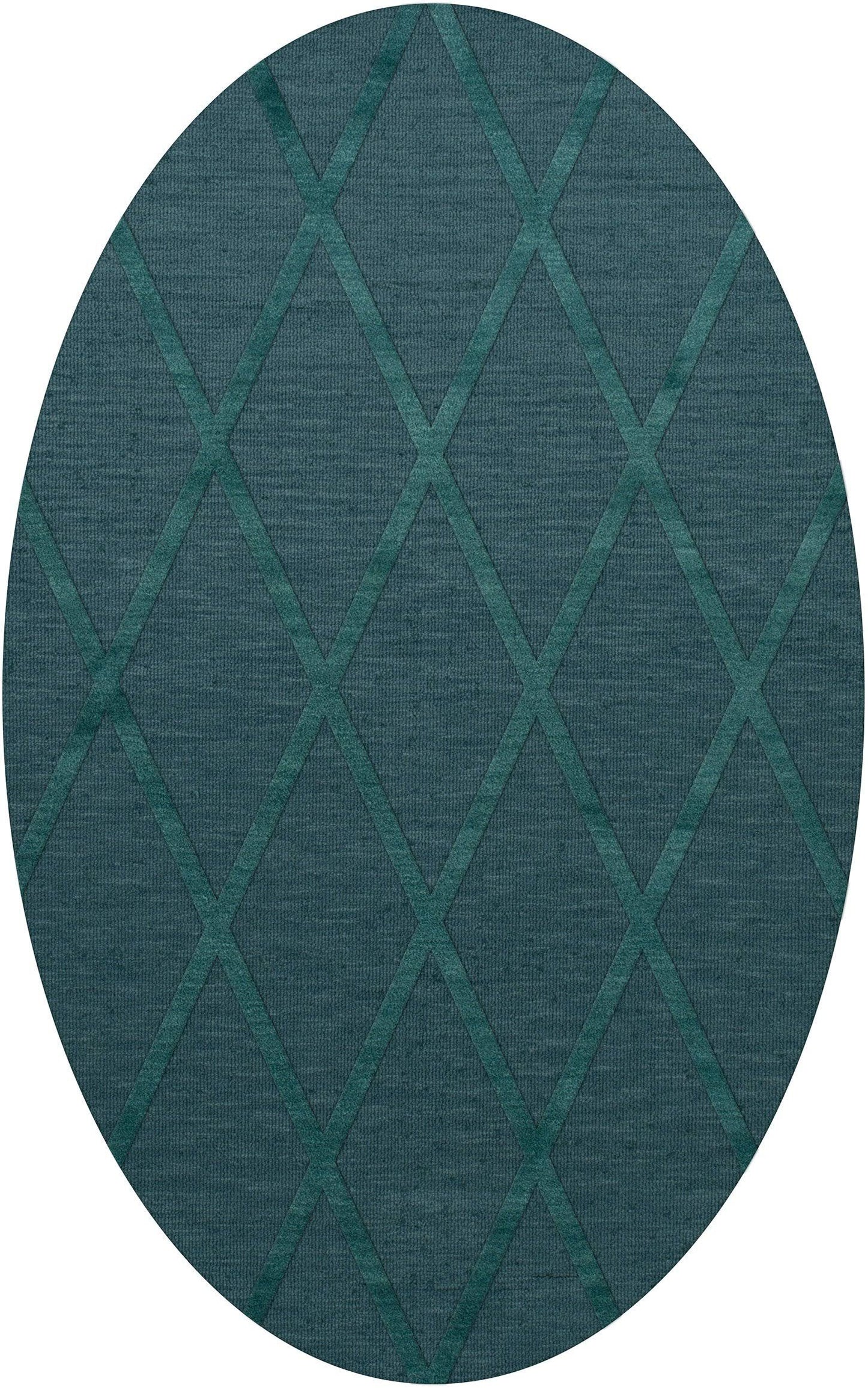 Dalyn Teal 4& x 6& DV11 Rug Dover Transitional Oval EGN9_P9MIL77