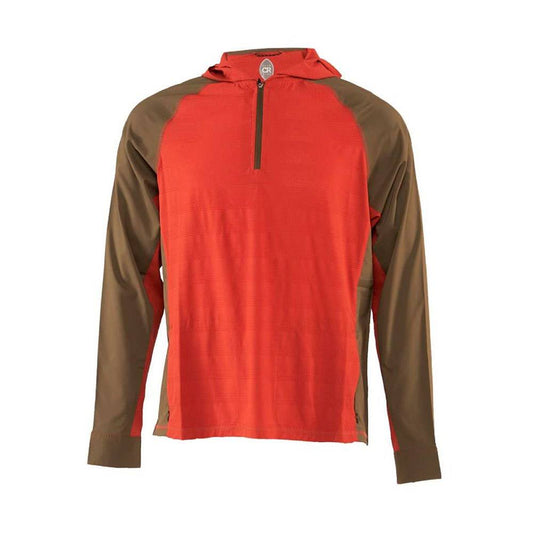 Club Ride Apparel Helios Sun Shirt - Mens Burnt Ochre/Dusty Olive, L YUZ9_G8UKV15