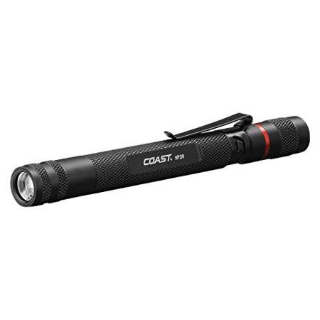 Coast HP3R 245 Lumen Rechargeable LED Penlight with Twist Focus, Black, Mens CHM8_D0OJN06