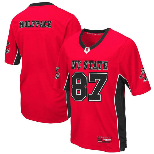 Colosseum NC State Wolfpack Red Max Power Football Jersey Size: Medium APC5_C4EQS07