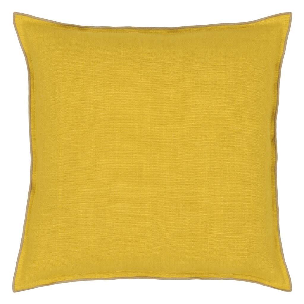 Designers Guild Brera Lino Ochre Pebble Decorative Pillow WVV5_H1KRT70