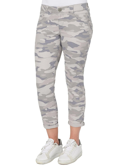 Democracy Womens Camo Absolution Crop Jeans - Sand - 14 ESH0_R9LPP19