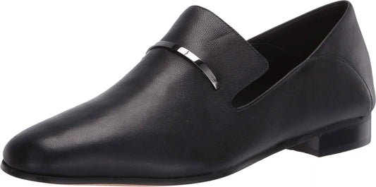 Clarks Pure Viola Trim Womens Shoes Black Leather : 7 B MHB1_M7KIB84