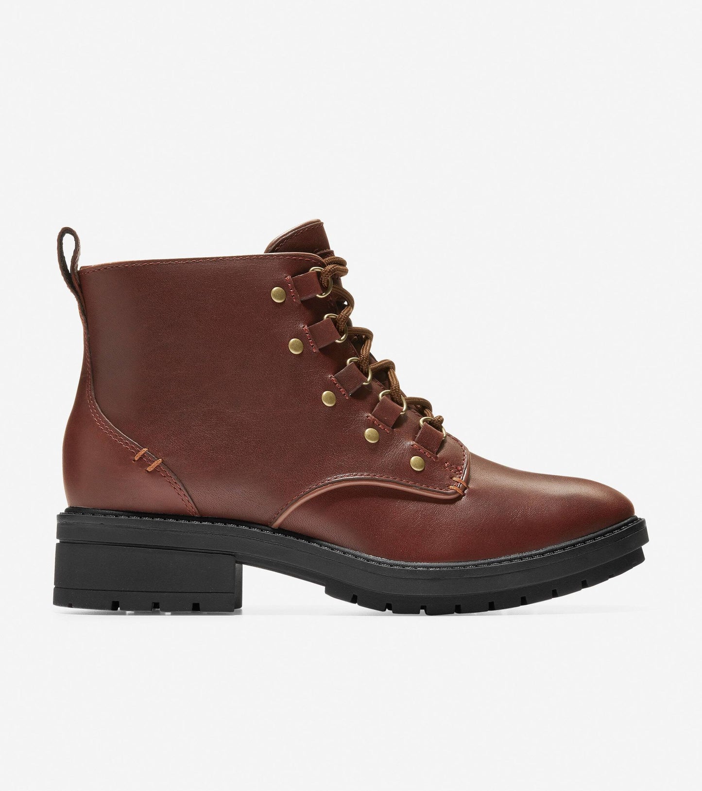 Cole Haan Womens Briana Grand Lace-Up Hiker Boot (Woodbury Leather, 10.5 B) SEE2_L4VPV27