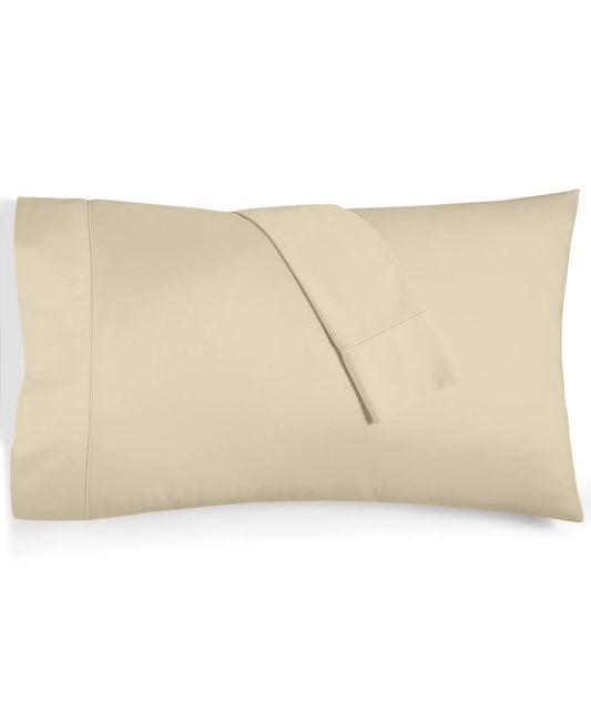 Charter Club Sleep Luxe 100% Cotton 800 Thread Count Pillowcase Pair, Standard, Created for Macy&s - Linen (Light Taupe) NVX6_B7KBN86