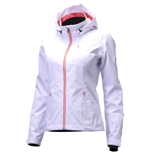 Descente Lotus Womens Jacket 2019-20 6 White/Poppy QSO2_L5SBY29