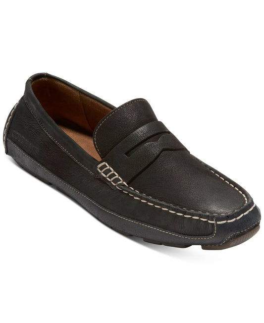 Cole Haan Mens Wyatt Penny Driver Loafers - Black GXB6_A9ZPZ35