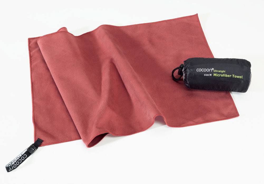 Cocoon Ultra Light Microfiber Towels, Red LFF9_K1OHD37