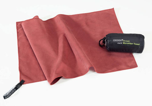 Cocoon Ultra Light Microfiber Towels, Red LFF9_K1OHD37