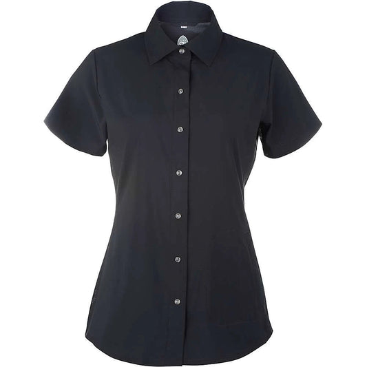 Club Ride Womens Simply Bandara Shirt - Medium - Raven KHQ7_A5SKG83