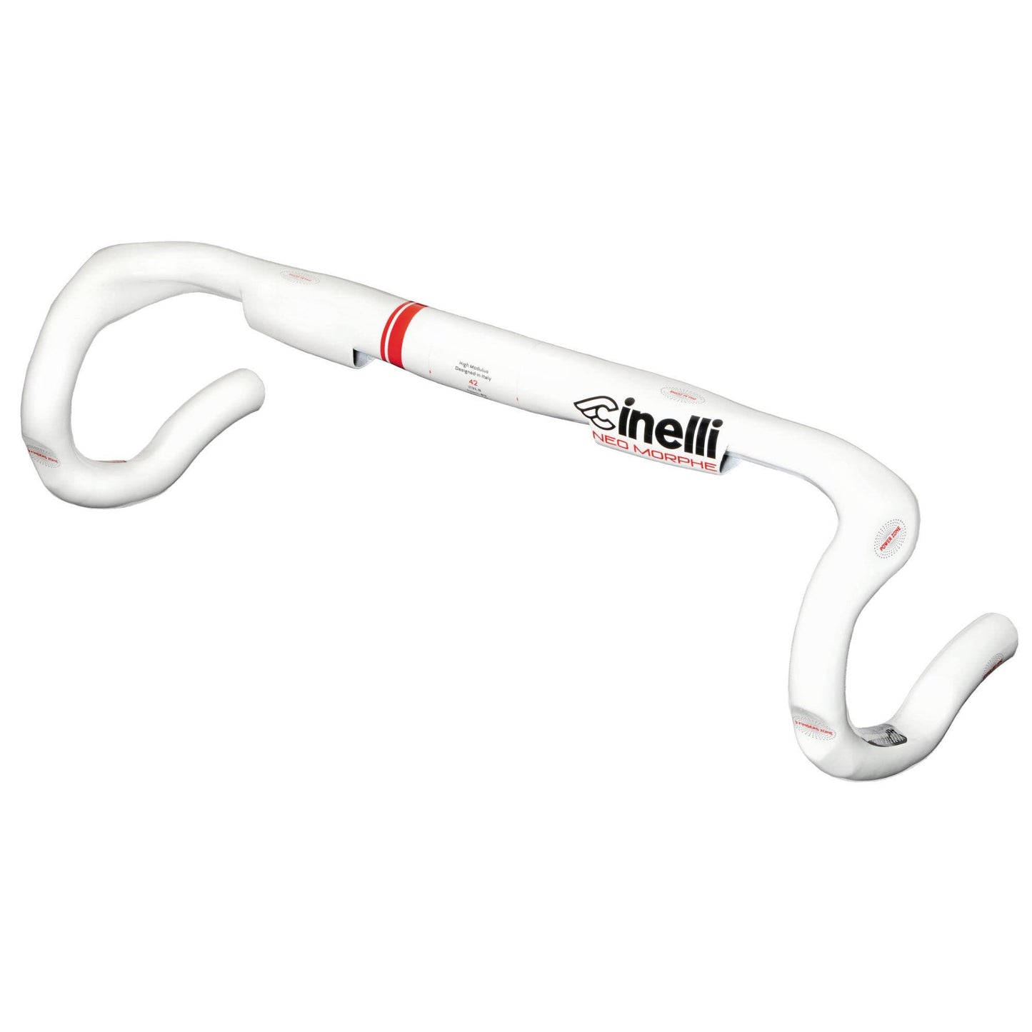 Cinelli Neo Morphe Carbon Bicycle Handlebar - 42cm White CU3NMB42 QIQ0_I5KMI30