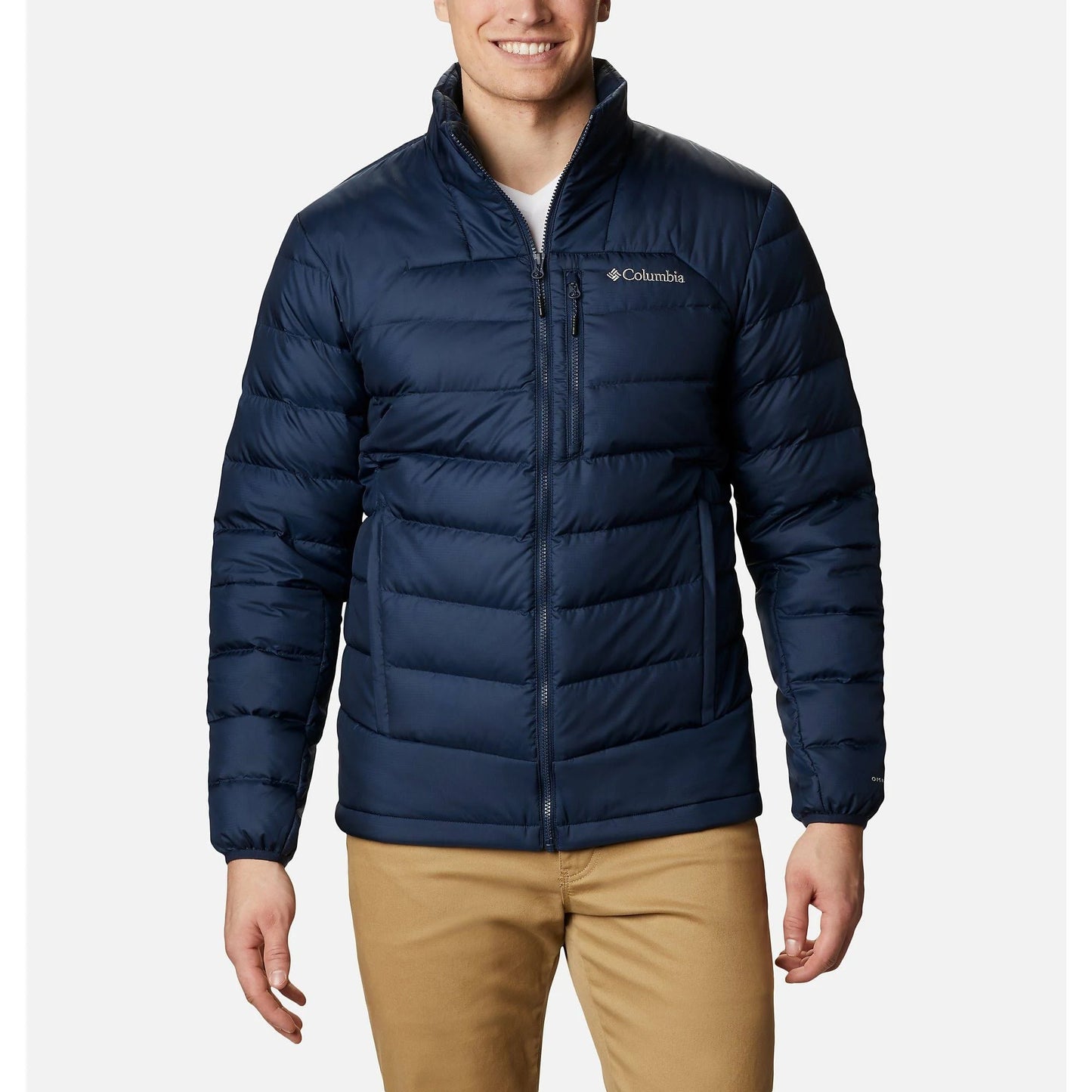 Columbia Autumn Park Down Jacket - Mens Collegiate Navy, XL ZVY4_P4TSF27