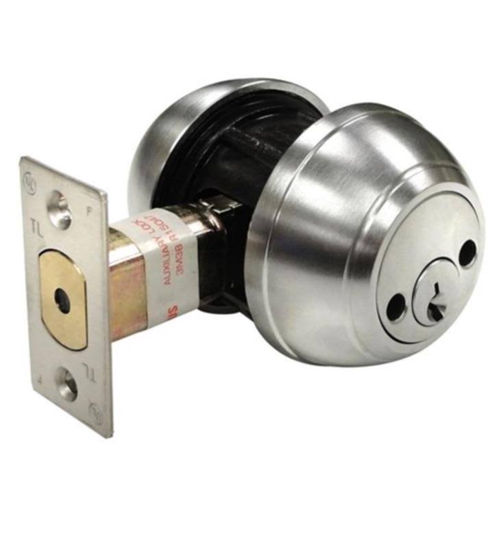 Deltana GR1 Double Deadbolt Polished Brass CL210LM-3 RQM4_T6RAC69