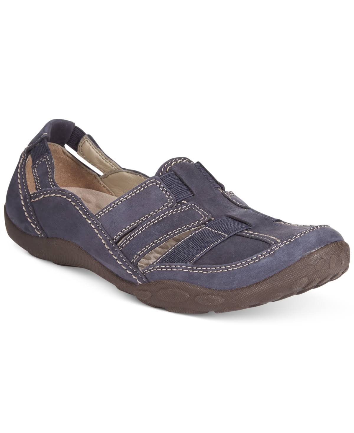 Clarks Haley Stork 6 Womens Navy MLQ9_B1RPW47