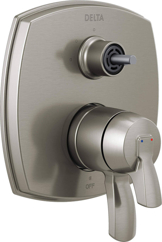 Delta T27876-SSLHP Stryke 17 Series Integrated Diverter Trim with Three Function Diverter Less Diverter Handle Stainless AID2_H5NKV50