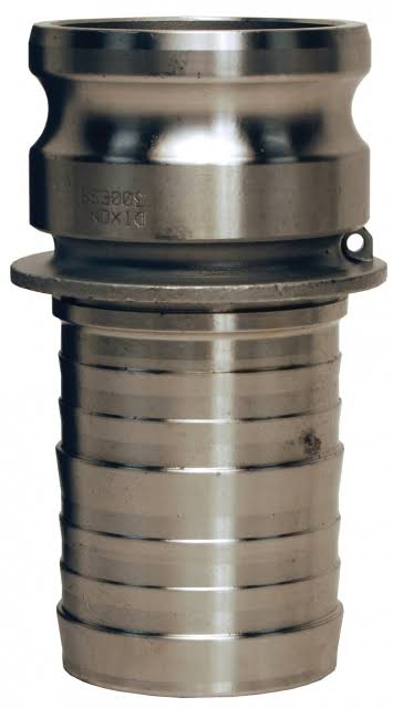 Dixon Valve, 500-E-SS, Dixon/Boss-Lock Type E Adapter VGJ8_H5APA56