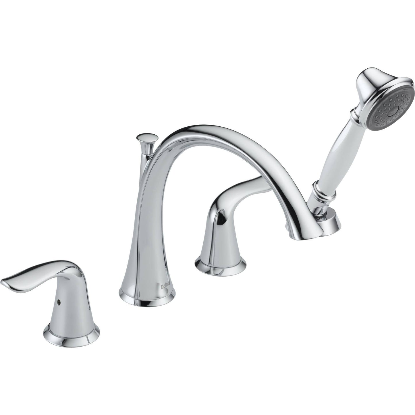 Delta T4738 Lahara Roman Tub with Hand Shower Trim - Chrome MKL1_R2KXZ56