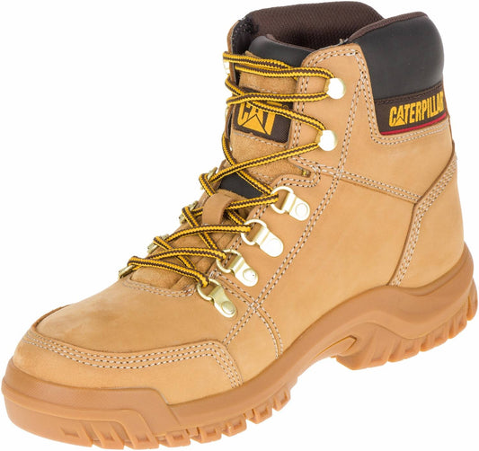 Caterpillar Mens Outline Steel Toe Work Boot Honey Reset 11.5 W QVO5_G6EFT02