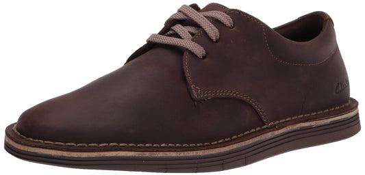 Clarks Forge Vibe Mens Oxford Shoes, Size: 7 Wide, Brown LJI9_P7RTG18