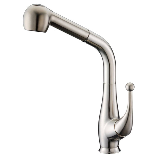 Dawn Single-Lever Pull-Out Spray Kitchen Faucet - Brushed Nickel AB50 YPA0_L4FNI56