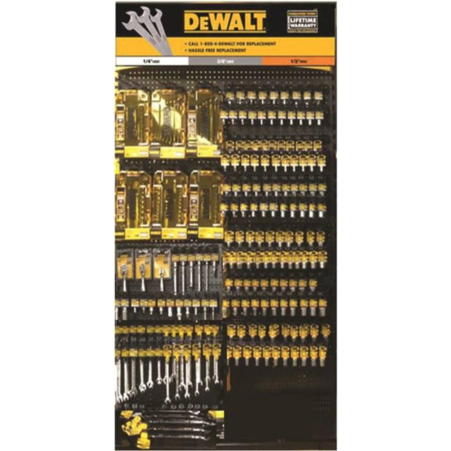 DeWalt DWMT74211 Socket Set 86 Piece 1/2 in 12 Points OLE5_N9UHZ96