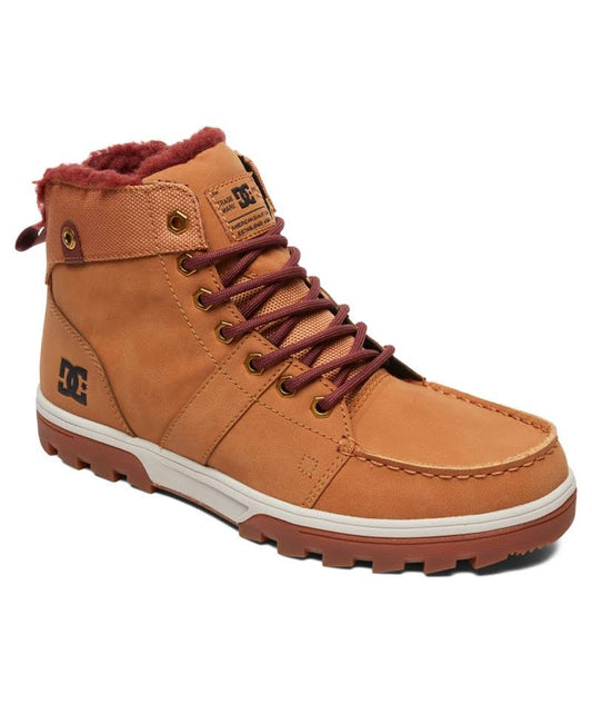 DC Shoes Woodland - Leather Lace-Up Winter Boots for Men TLJ9_J1UMF04